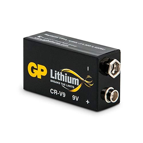 Pilhas Não Recarregáveis GP BATTERY LITHIUM (9V - 1 peça) GP BATTERIES - Baterias - litio, Prisma, 9V, blister