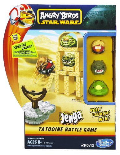 Jogo de Tabuleiro RAVENSBURGER Angry Birds (Idade Mínima Recomendada: 6 anos) Star wars - Brinquedos - angry birds, castelos inimigos, pássaros, bola