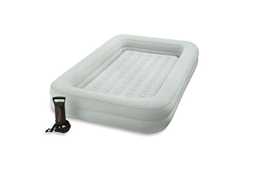 Colchão Insuflável Infantil Inflexible Intex | 107x168x25cm - Cinzento INTEX - Colchões de ar - cinzento, vinil, 107x168x25cm