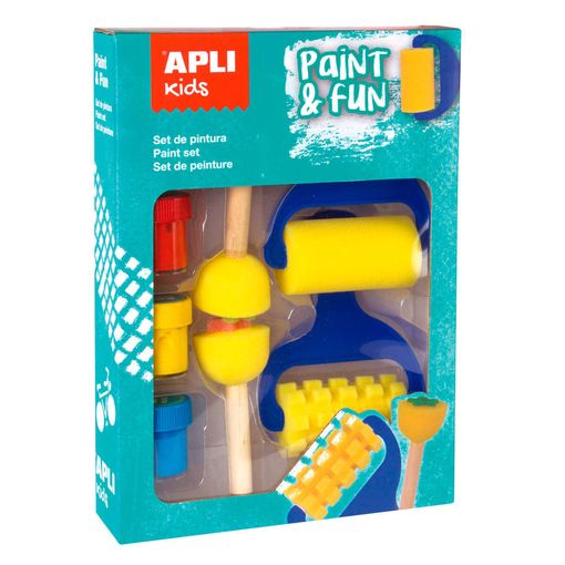 Kit de Artesanato para Crianças APLI KIDS Tempera (Idade Mínima: 3) APLI - Kits de artesanato de brinquedos - tempera, idade mínima: 3, kit artesanato