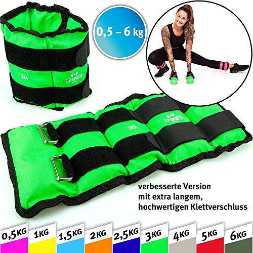 Conjunto de Pulsores C.P. SPORTS para Pernas e Braços (Peso: 0,5 kg) C.P. Sports - Levantamento de peso - pulsores, pernas, braços, 0,5 kg