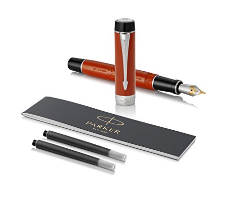 Caneta de Tinta Permanente PARKER Duofold Vermelho PARKER - Canetas - tinta permanente, design clássico, escrita qualificada