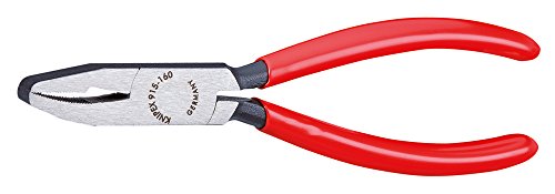 Knipex 91 51 160 alicate Alicate de corte em linhas KNIPEX - Ferramentas para fios e cabos - ferro, 7 mm, 95 mm, plástico