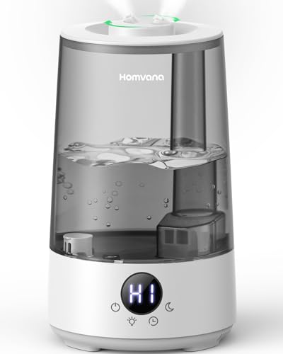 Humidificador HOMVANA 3.6L Cool Mist SilentSpray Shenzhen Bueno Industrial Co., Ltd. - Umidificadores - 3.6 litros, 30w, spray silencioso, misturador, termostato