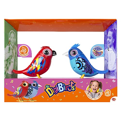 Brinquedo Interativo para Crianças Bizak Digibirds Bizak - Brinquedos - interativo, crianças, pássaros que cantam