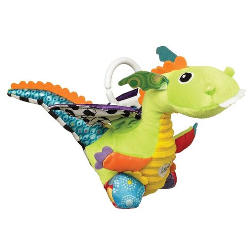 Brinquedo de atirar para bebé LAMAZE Diego, the flying dragon Bizak - Brinquedos de atividade para bebês - som de bocinho, asas movimentadas, cabeça giratória, cores vivas