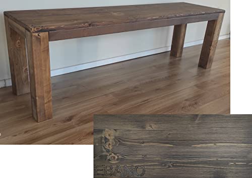 Banco de Jardim TOTAL WOOD Graziano (Castanho - Aglomerado e Madeira) TOTAL WOOD 2012 - Bancos de exterior - castanho, aglomerado, madeira