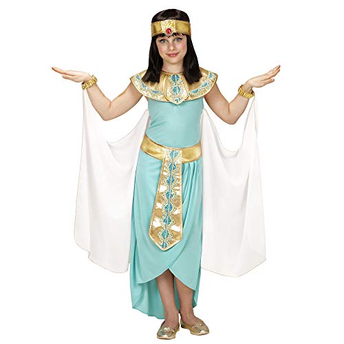 Fato de Menina DISFRAZZES Rainha Do Egito (Tam: 7 a 9 anos) Widmann - Fantasias - fato, cinto, colar, pulseiras, coroa