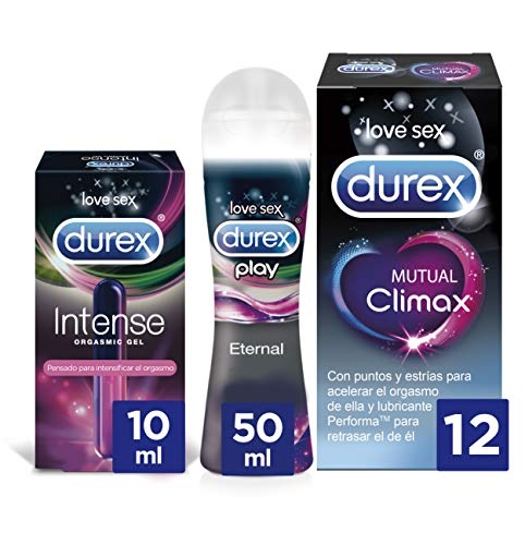 Preservativos DUREX Mutually Climax (12 Unidades) DUREX - Cuidados pessoais - preservativo, mutualmente climax, 12 unidades