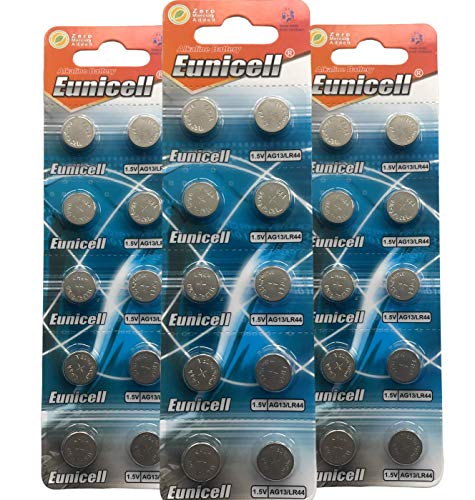 Pilhas Não Recarregáveis UNICELL 300X Eunicell Ag13 Eunicell - Baterias de uso geral - alcalino, aa, litio, 1,5v