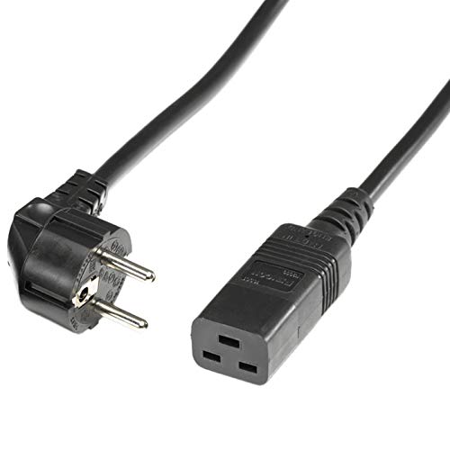 Cabo de Alimentação ROLINE (C13 - C20 - 2 m - Preto) ROLINE - Adaptadores de energia e carregadores - cabo alimentação, roline, c13, c20, 2m, preto