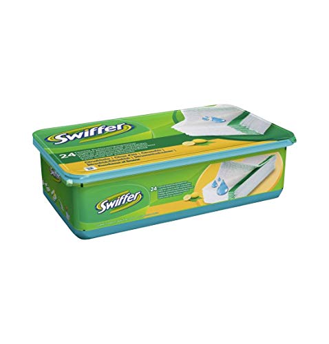Toalhetes Húmidos SWIFFER 24 Unidades (Recondicionado Como Novo) Swiffer - Panos de limpeza de loja e panos de limpeza de uso geral - toalhetes, húmidos, swiffer, 24 unidades