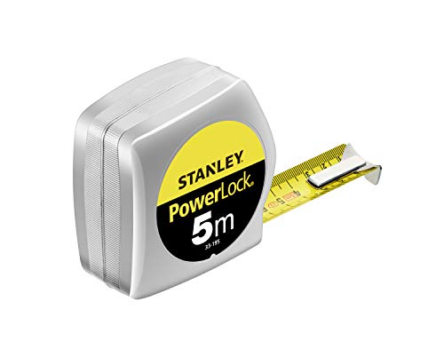 Fita de Medição STANLEY Powerlock (Multicor - Poliéster) STANLEY - Ferramentas - 5 metros, classe II, 25 mm, mylar