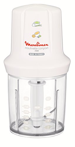 Processador de Alimentação MOULINEX DJ300110 (270 W - Velocidade: 50-150 rpm) Moulinex - Batedeiras e liquidificadores - 270 W, 50-150 rpm, 0,25 L, lavável