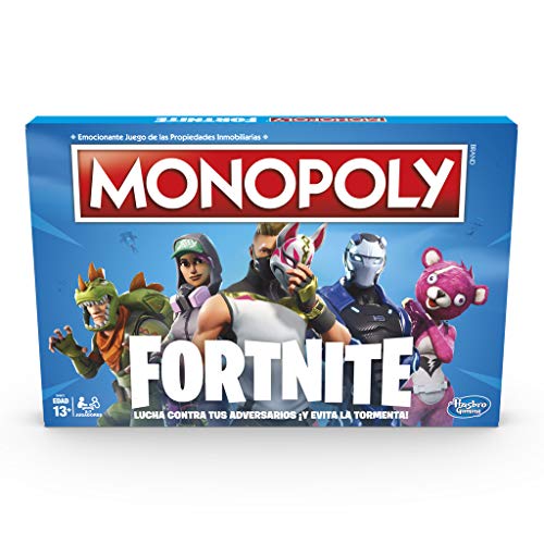 Jogo de tabuleiro HASBRO Monopoly: Fortnite (Idade mínima recomendada: 8 anos) Monopoly - Jogos de tabuleiro - fortnite, 8 anos, 2-7 jogadores, 60 min