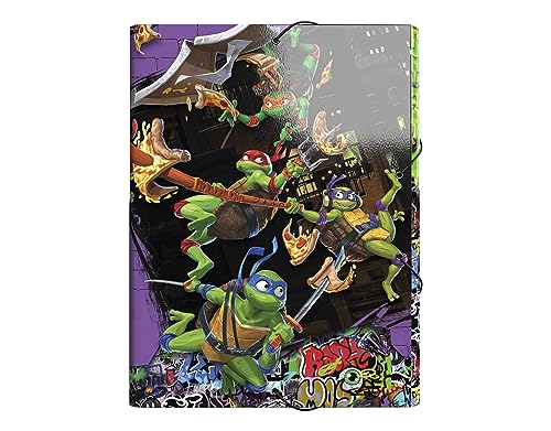 Figura de Ação NINJA TURTLES Teenage Mutant Ninja Turtle (Idade Mínima Recomendada: 5 anos) CYPBRANDS - Mochilas - figura, ação, ninja turtles, teenage mutant ninja turtle, idade mínima recomendada, 5 anos