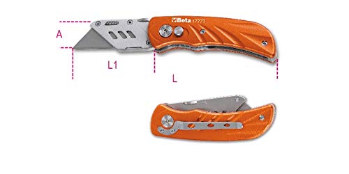 Tesoura Elétrica BETA 17770030 (Autonomia 60 min - Mista) Beta Tools - Facas de utilidade - tesoura elétrica, beta 17770030, autonomia 60 min, mista, design ergonômico, lâmina inox