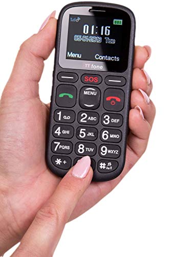 Telemóvel TTFONE TT100 Comet Preto (Telemóvel) TTfone - Telemóveis - telemóvel, ttfone, comet, preto