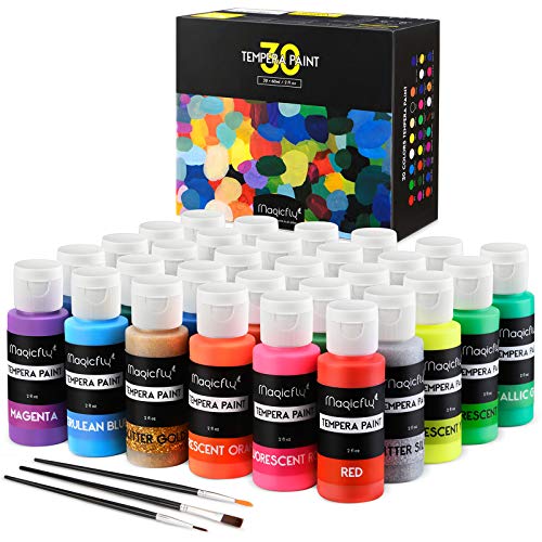 Tinta Lavável MAGIC FLY Tempera (60ml) Magicfly - Tinta - lavável, 60ml, crianças, divertida