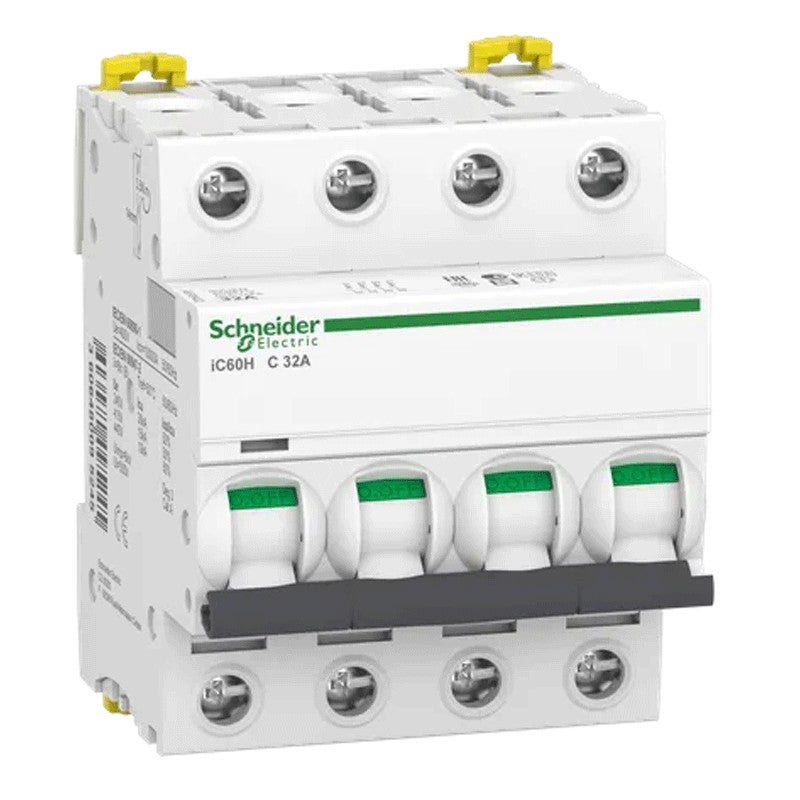 Disjuntor Schneider Electric IC60H | Cinzento (Electricidade e Domótica) Schneider Electric - Interruptores e relés especiais - disjuntor, schneider electric, ic60h, cinzento, electricidade, domótica