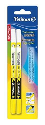 Marcador Fluorescente APAGÁVEL PELIKAN Textmarker 2 Unidades Pelikan - Marcadores e marcadores de texto - fluorescente, apagável, textmarker, 2 unidades