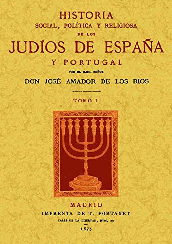 Livro Historia Social, Política Y Religiosa De Los Judíos De España Y Portugal de José Sánchez (Espanhol) -99999 - Livros - história social, política, religiosa, judíos, espanha, Portugal