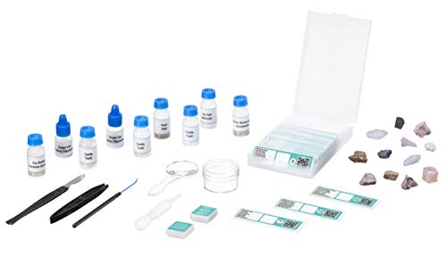 Microscópio Infantil BRESSER 7003000 (Idade Mínima Recomendada: 6 anos) BRESSER JUNIOR - Conjuntos de ciência e exploração - 30X, 60x, iluminação LED, porta-objetos