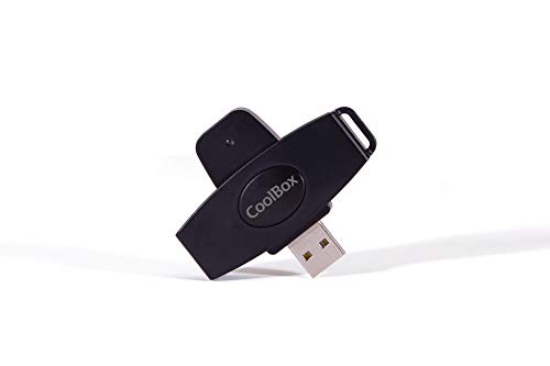 Leitor de Smart Card COOLBOX CSI-680 em Preto COOLBOX - Leitores de cartão de memória - smart card, usb 2.0, preto, plástico
