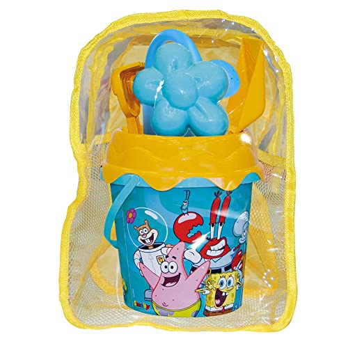 Mochila de Praia SMOBY Bob Esponja (Idade Mínima Recomendada: 3 anos) Smoby - Brinquedos de praia e areia - mochila, praia, Smoby, bob esponja, idade mínima recomendada
