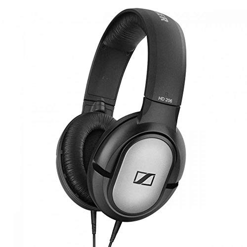 Auscultadores Com fio SENNHEISER Hd 206 (On Ear - Microfone - Preto) Sennheiser - Fones de ouvido - com fio, microfone, on ear, preto