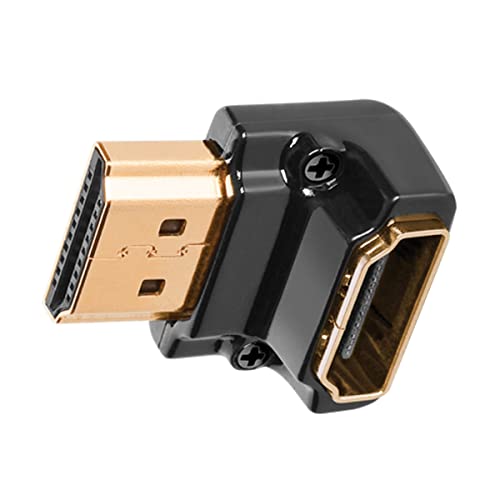 Adaptador AUDIOQUEST (HDMI - HDMI - Preto) Audioquest - Adaptadores de cabos de áudio e vídeo - hdmi, macho fêmea, dourado