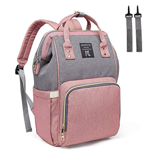 Mochila para Bebés MOOEDCOE 1 Peça(s) - Rosa Mooedcoe - Sacolas de fraldas - bebés, rosa