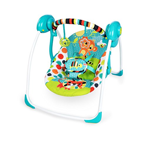 Baloiço de bebés BRIGHT STARTS Kaléidoscope Safari (3-36 meses) BRIGHT STARTS - Móveis para bebês e crianças pequenas - baloiço, bebés, kaléidoscope, safari, 3-36 meses