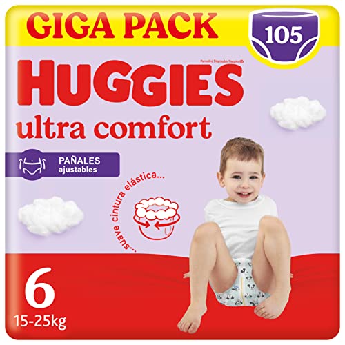 Fraldas Huggies Ultra Comfort 53 Unidades Kimberly Clark srl - Roupa interior - ultra comfort, 53 unidades