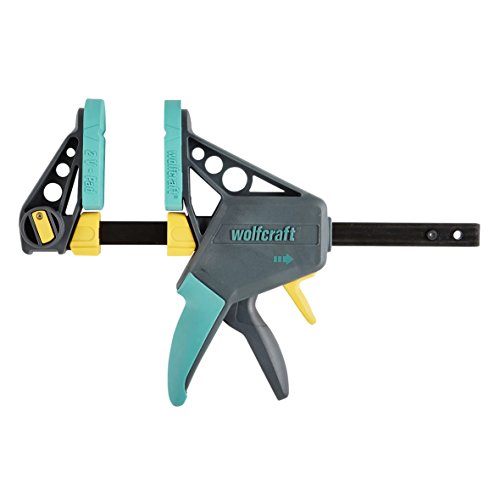 Wolfcraft EHZ 100-150-3030000 ferramenta de engomar Wolfcraft - Grampos de ferramentas e tornos - aço inoxidável, preto, azul, 1 kg