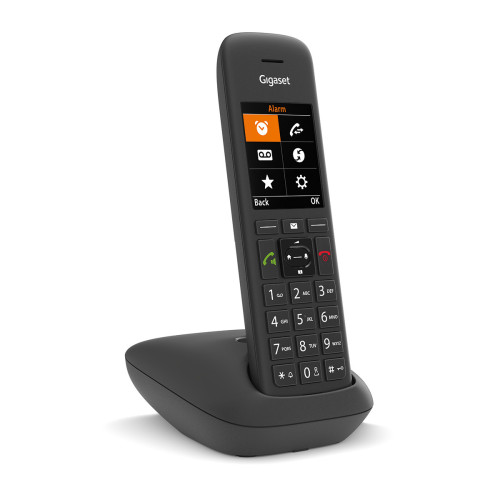 Telefone fixo GIGASET C575 Preto (Telefone Sem Fios) Gigaset - Telefones com fios - telefone fixo, sem fios, preto