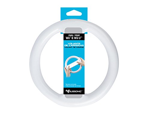 Volante SUBSONIC RACING WHEEL (Nintendo Wii U) Nintendo - Acessórios de controle de jogo - volante, subsonic racing wheel, nintendo wii u
