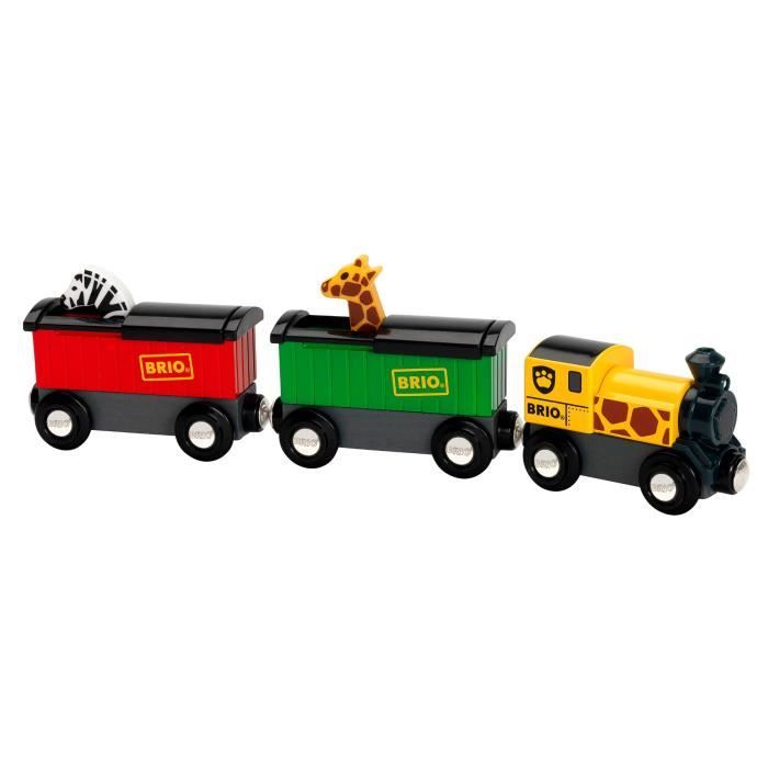 Pista de Comboios BRIO 33722 | Preto, Vermelho BRIO - Comboios de brincar e conjuntos de comboios - pista, comboios, animal, compatível