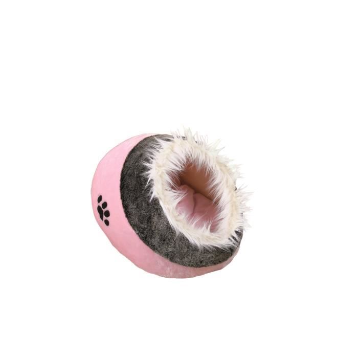 Casa para Cão POLIÉSTER E PELUCIA (Rosa - 35 x 26 x 41 cm) TRIXIE - Camas para cães - poliéster, Pelúcia, rosa, 35x26x41 cm