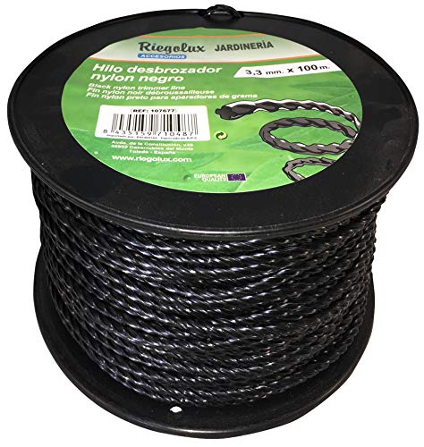 Fio de arame para corta-relvas RIEGOLUX RIEGOLUX - Acessórios para aparadores de erva - arame, corta-relvas, nylon, preto