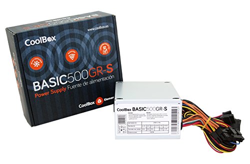 Fonte de Alimentação COOLBOX Basic 500W (SFX - 500 W - 80 PLUS Gold) COOLBOX - Fontes de alimentação para computador - 500w, sfx, 80 Plus Gold