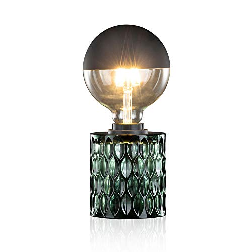 Candeeiro de mesa PAULEEN 480.23 (Verde - E27 x 1 x 60 W - Aço e Vidro) Pauleen - Luminárias - verde, e27, 60 W, aço, vidro