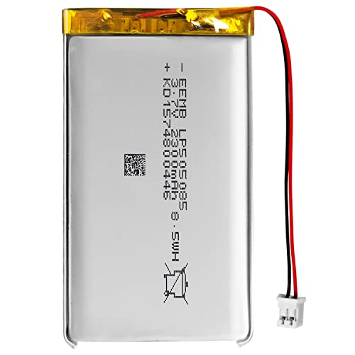Bateria Recarregável Lipo 3.7V 2300Mah 505085 EEMB - Baterias - LiPo, 3.7V, 2300mAh