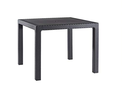 Mesa de Jardim KETER (Cinzento - Aço - 90x50x74 cm) KETER - Móveis de exterior - plástico, cinzenta, 90x50x74 cm, resistente ao clima