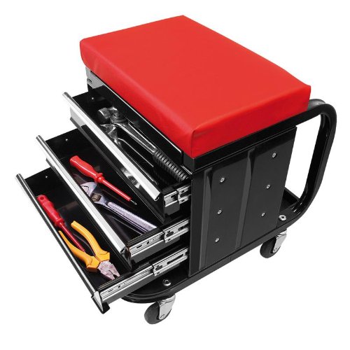 Cadeira de Escritório Operativa CG CAR PROFESSIONAL 580526 ProPlus - Armários e baús de ferramentas - preto, metal, 135 kg