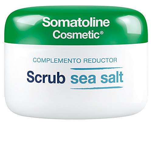 Esfoliante Corporal SOMATOLINE Scrub Esfoliante Complemento Reductor Sea Salt (350 g) SOMATOLINE - Gel de banho - esfoliante corporal, 350 g, partículas microscópicas, redutor de celulite