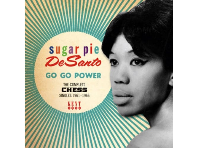 Sugar Pie DeSanto - Go Go Power: The Complete Chess Singles (1CDs) KENT - Música e gravações de som - sugar pie desanto, go go power, complete chess singles