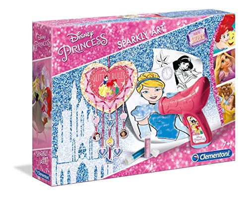 Kit de Pintura CLEMENTONI Sparkly Art Disney Princess (Idade Mínima: 4) CLEMENTONI - Roupa - kit pintura, CLEMENTONI, sparkly art, disney princess, idade mínima 4