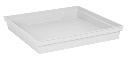 Prato Quadrado Toscano 40 Cm Branco 50 X 50 X 6 Cm EDA EDA - Pratos - branco, 40 cm, quadrado, 50 x 50 x 6 cm