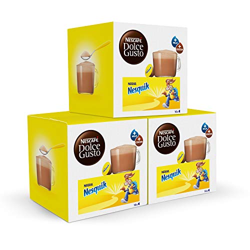 Cápsulas de Café NESCAFE Dolce Gusto Cacao Nesquik (3 Unidades) Nescafé Dolce Gusto - Chocolate quente - cápsulas, café, chocolate, nesquik